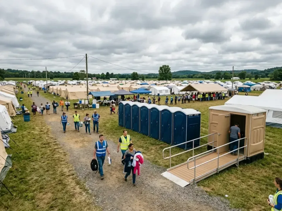 disaster-relief-camp-restrooms-010 — frequently asked questions, Dumpster & Portable Bathrooms Rental in Roaring Spring, PA